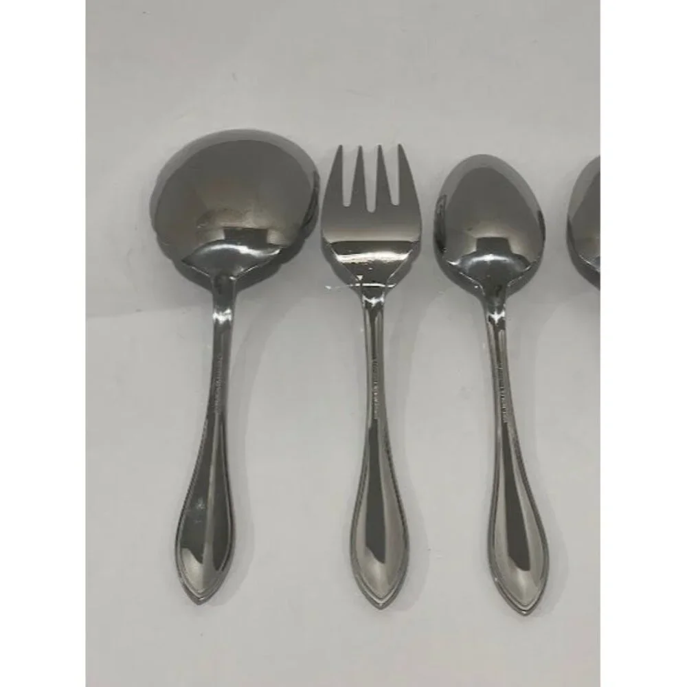 Wallace‎ 18/10 Stainless Steel Serving Utensil Set 7-Piece